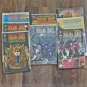The Young Indiana Jones Chronicles Comic Book Set Of 12